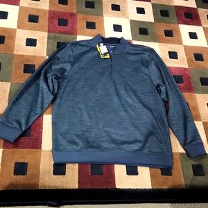 NWT Men's Under Amour Storm Water Resistant Loose fit 1/4 Zip Sweatshirt 2XL